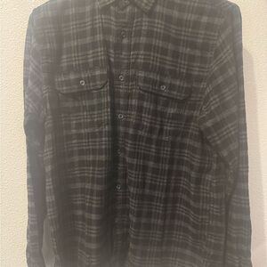 George Black Plaid Shirt